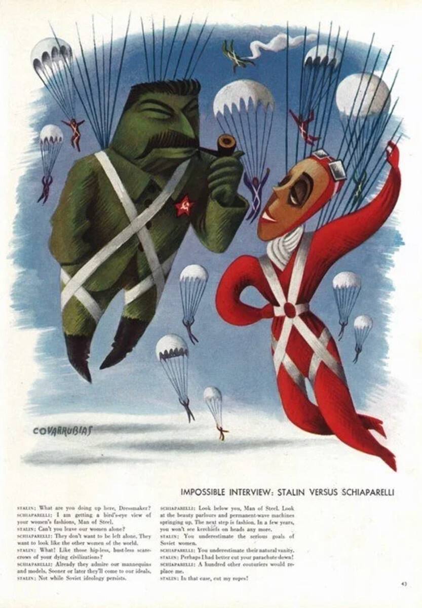Эльза Скиапарелли в СССР