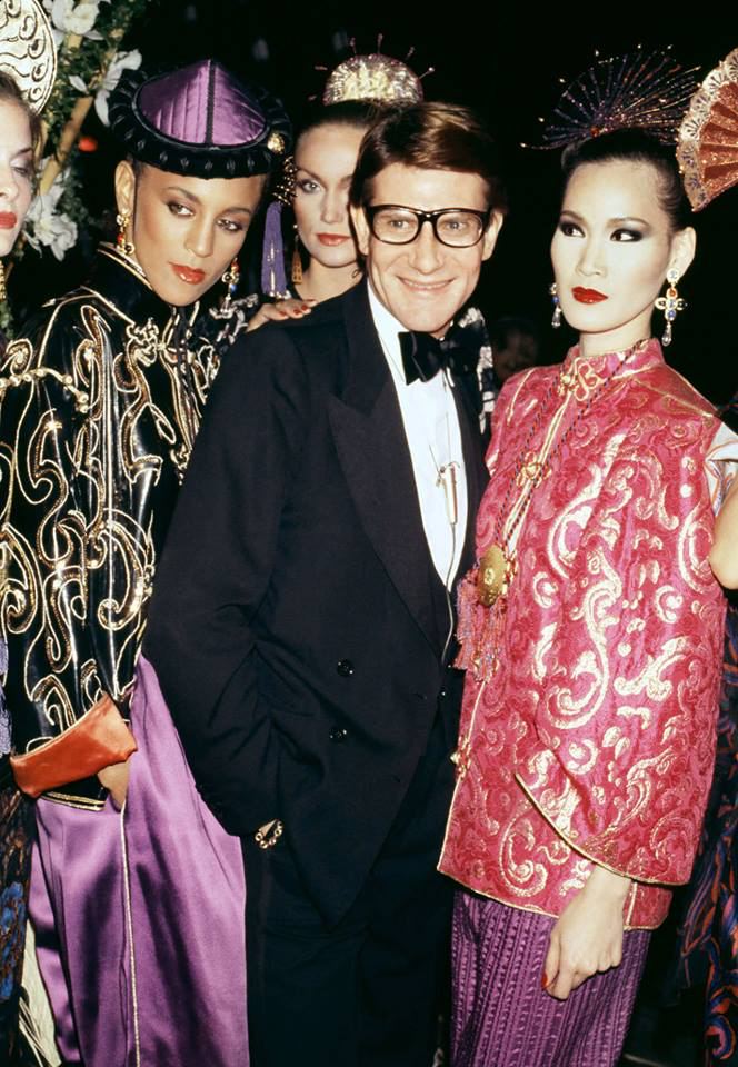 Винтажные линейки YVES SAINT LAURENT: от кутюра до джинсы