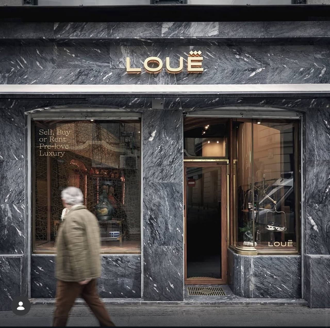 Успели забежать в винтажку Loue