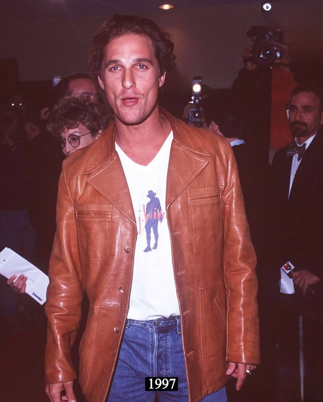 Мэттью Макконахи и его #30wears точнее 30 years wears