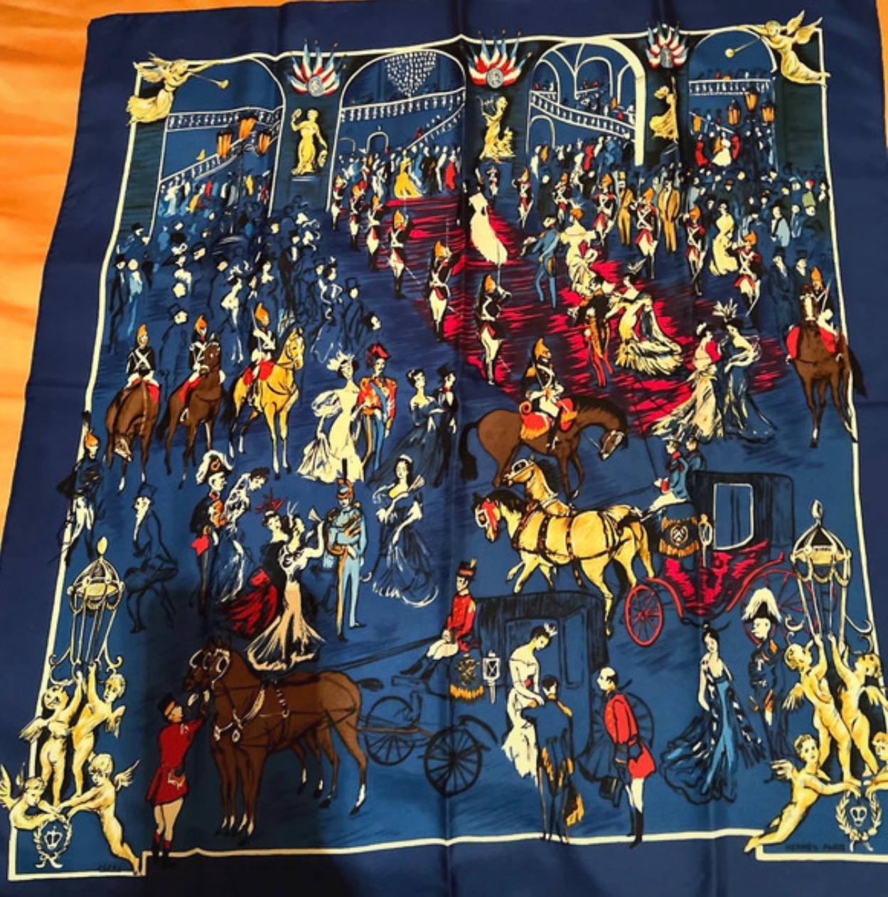Платок Hermès Soirée de Gala