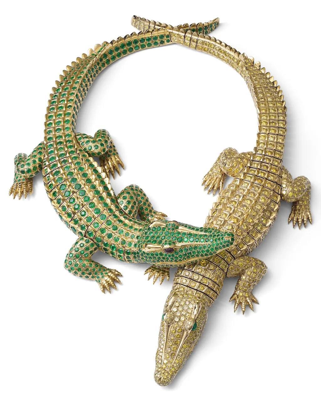 История ожерелья Cartier с крокодилами