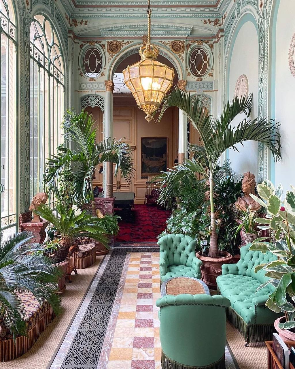 Интерьеры Hotel de Paiva