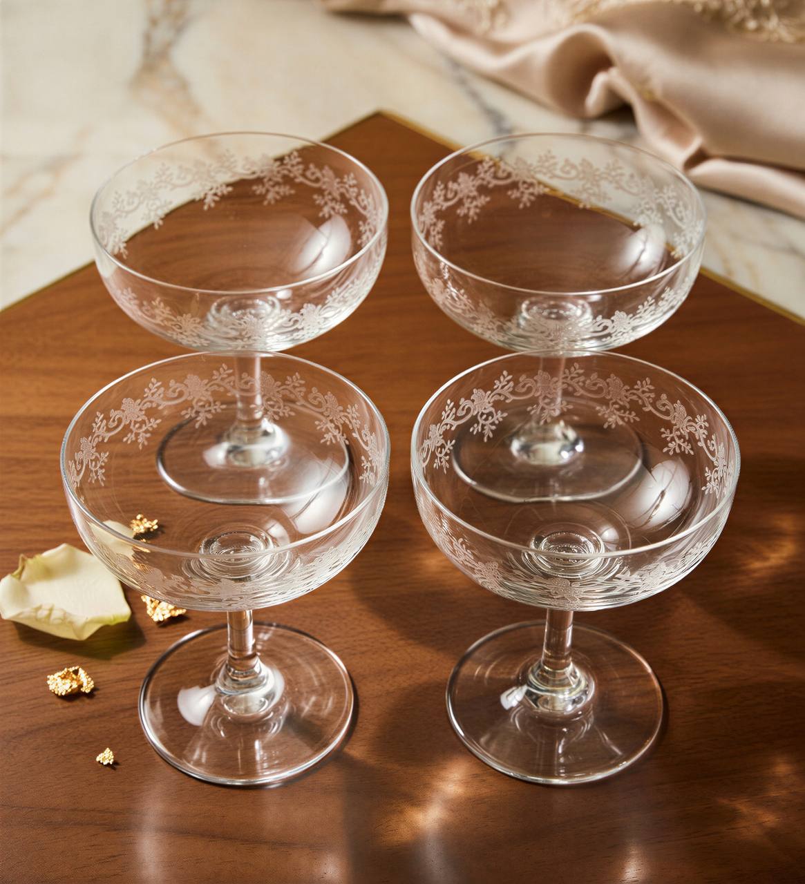 Винтажные креманки Baccarat Sévigné