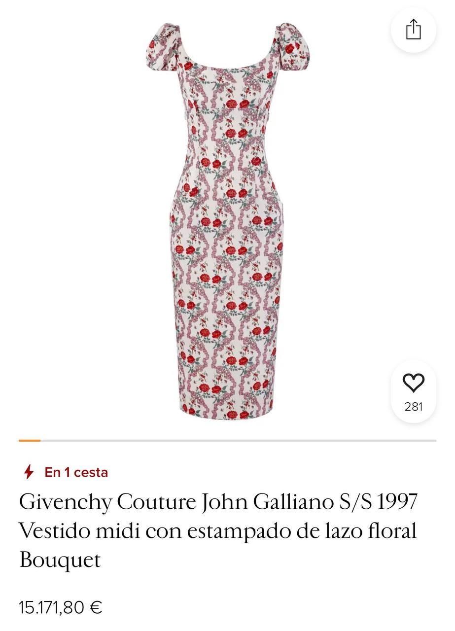 Гальяно проработал в Givenchy чуть больше года