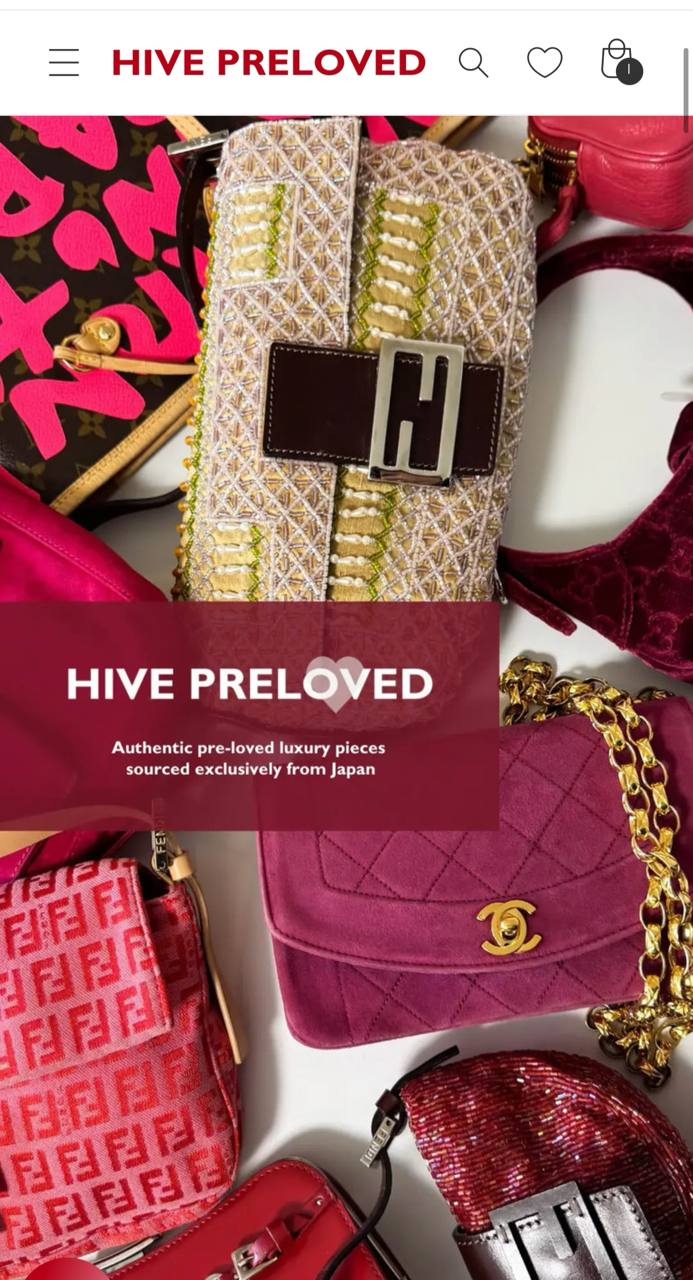 Отличный выбор сумок — в японской винтажке Hive preloved