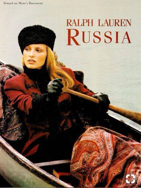 Русская коллекция Ralph Lauren 1993 года