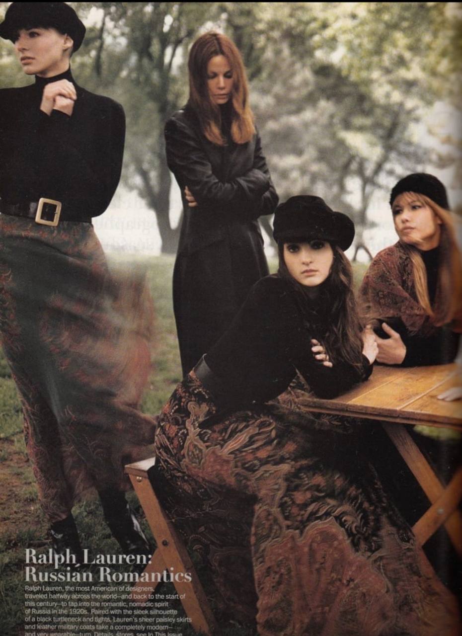 Русская коллекция Ralph Lauren 1993 года